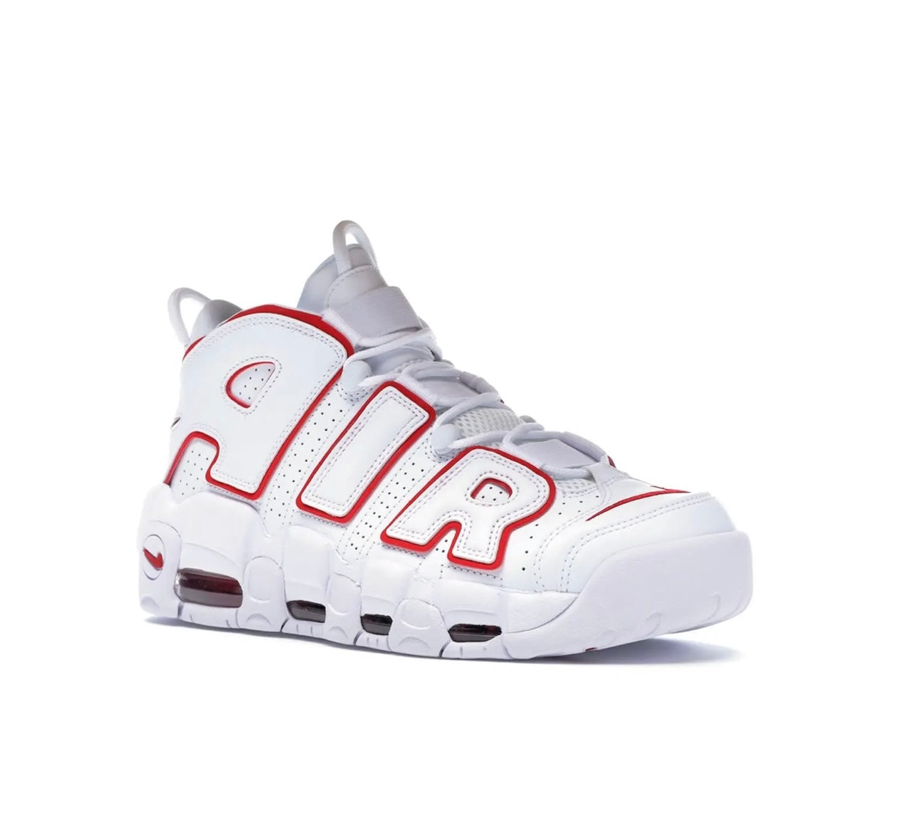 Nike Uptempo White Red