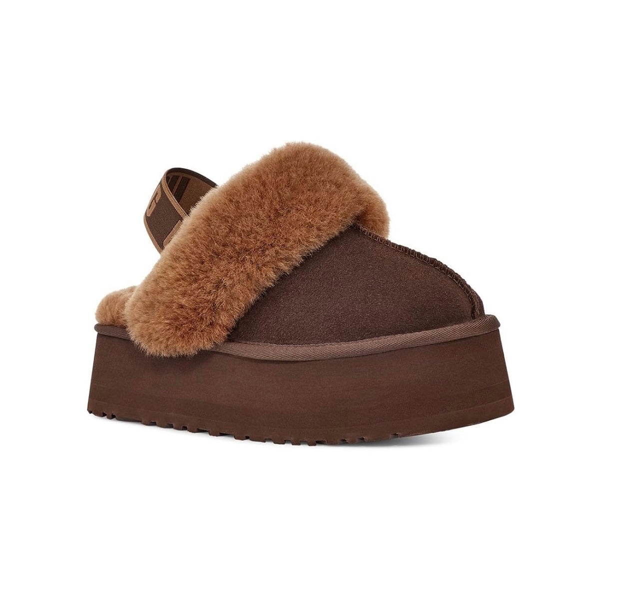 Ugg platform slipped brown