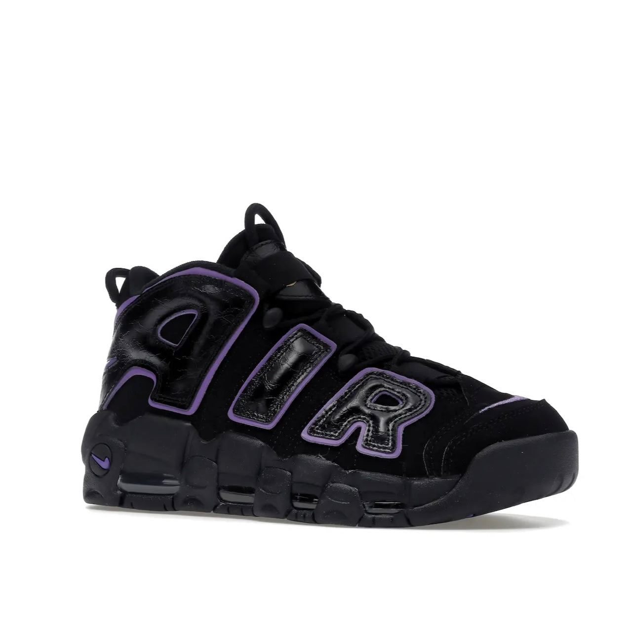 Nike Uptempo Black Purple