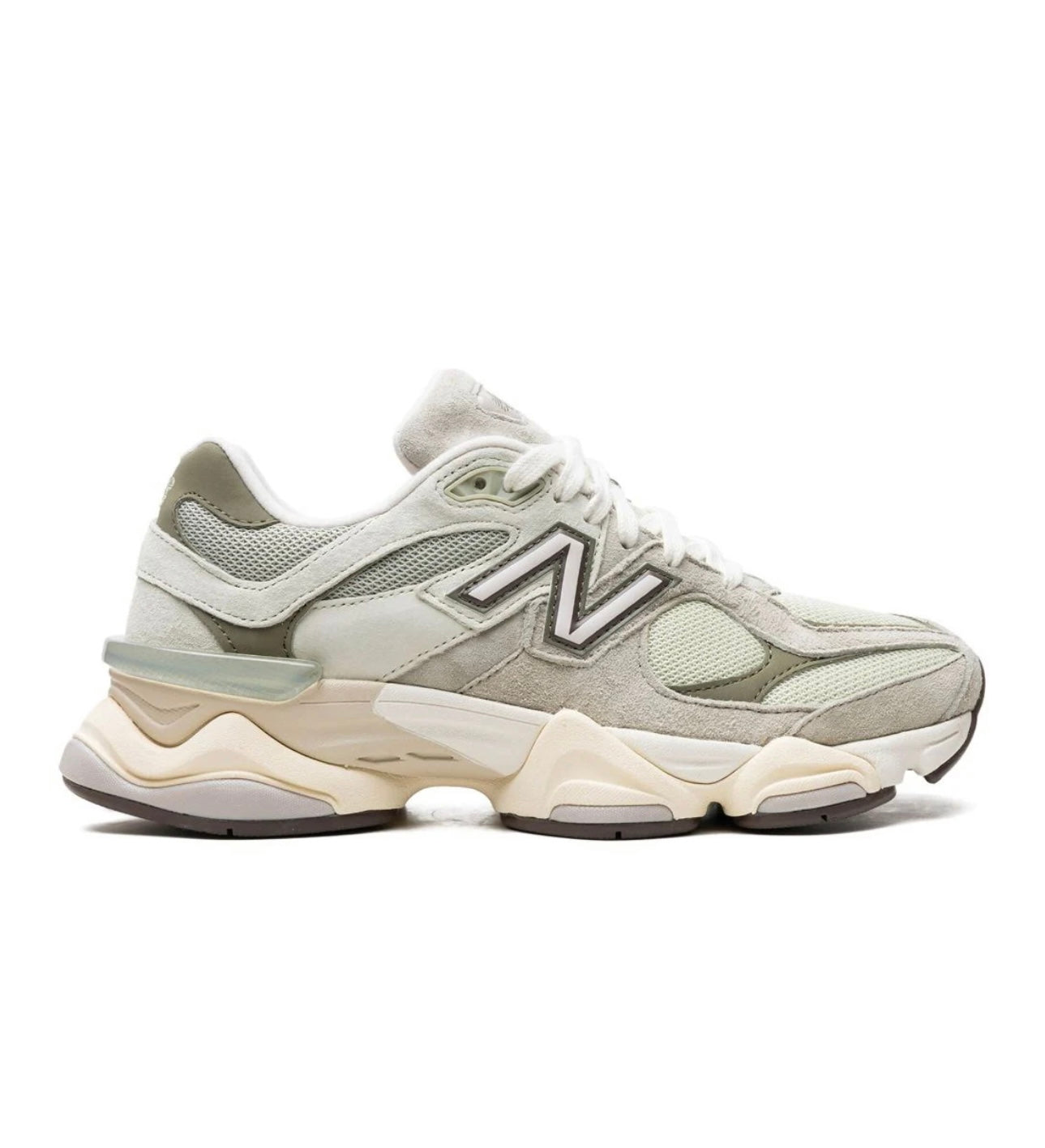 New Balance 9060 White Grey Green