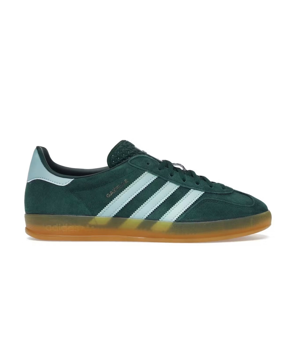 Adidas gazelle green light blue