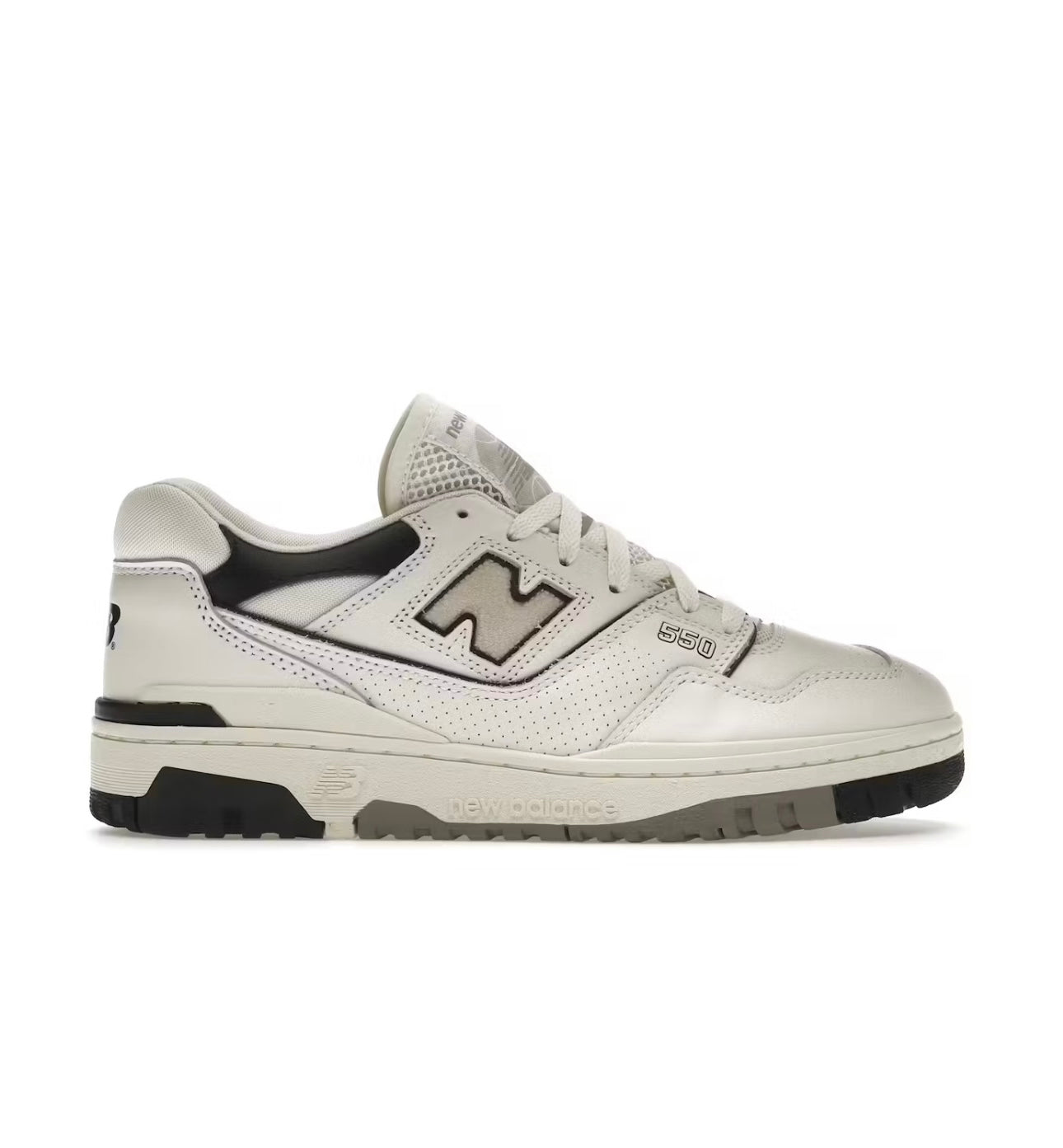 New Balance 550 white grey black