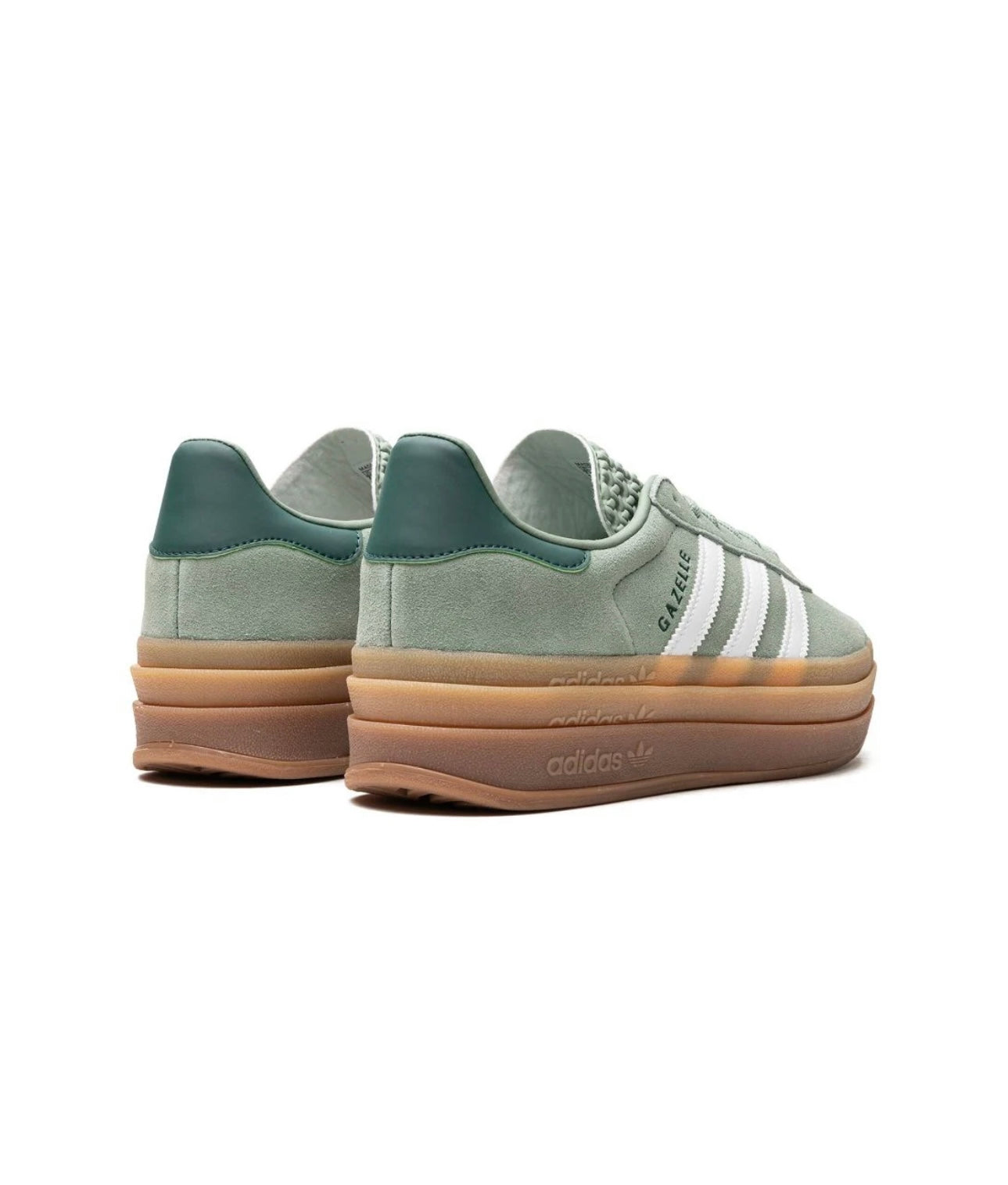 Adidas gazelle Light Green Platform