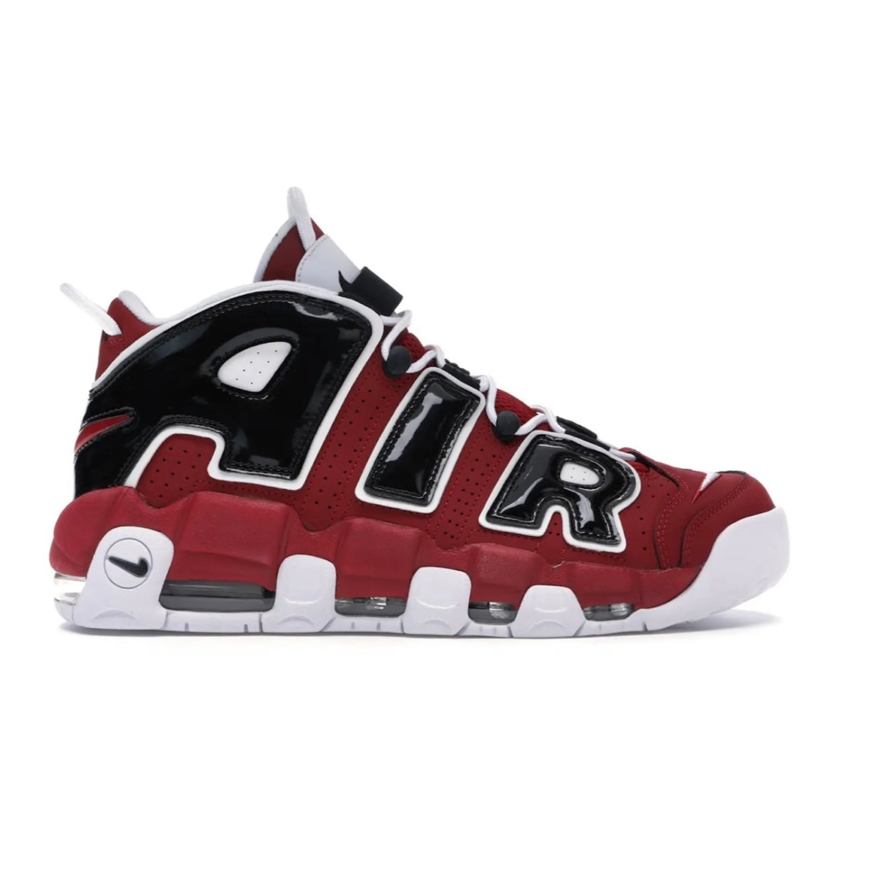 Nike Uptempo Red Black