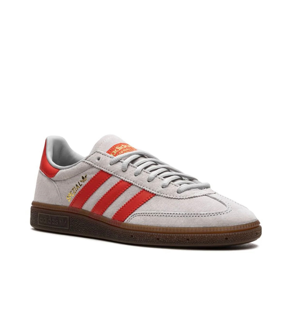 Adidas spezial light grey red