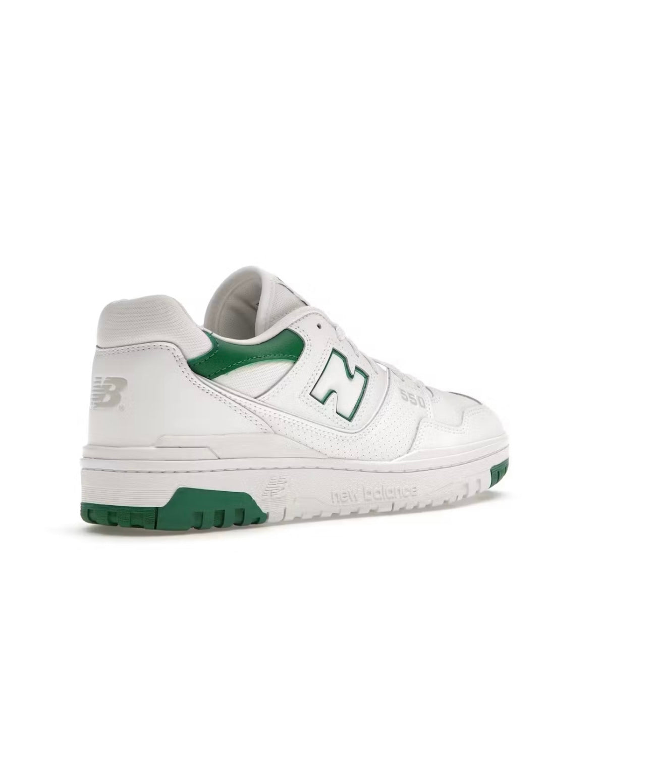 New Balance 550 white green