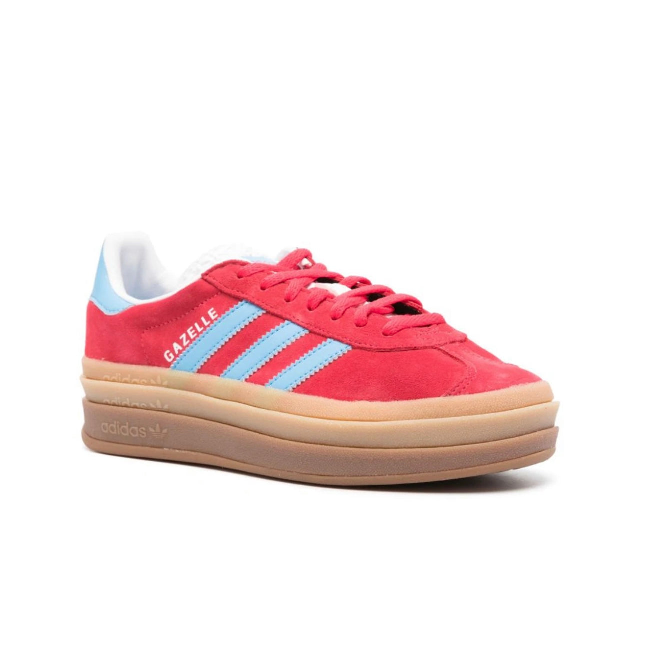 Adidas gazelle Blue Red Platform