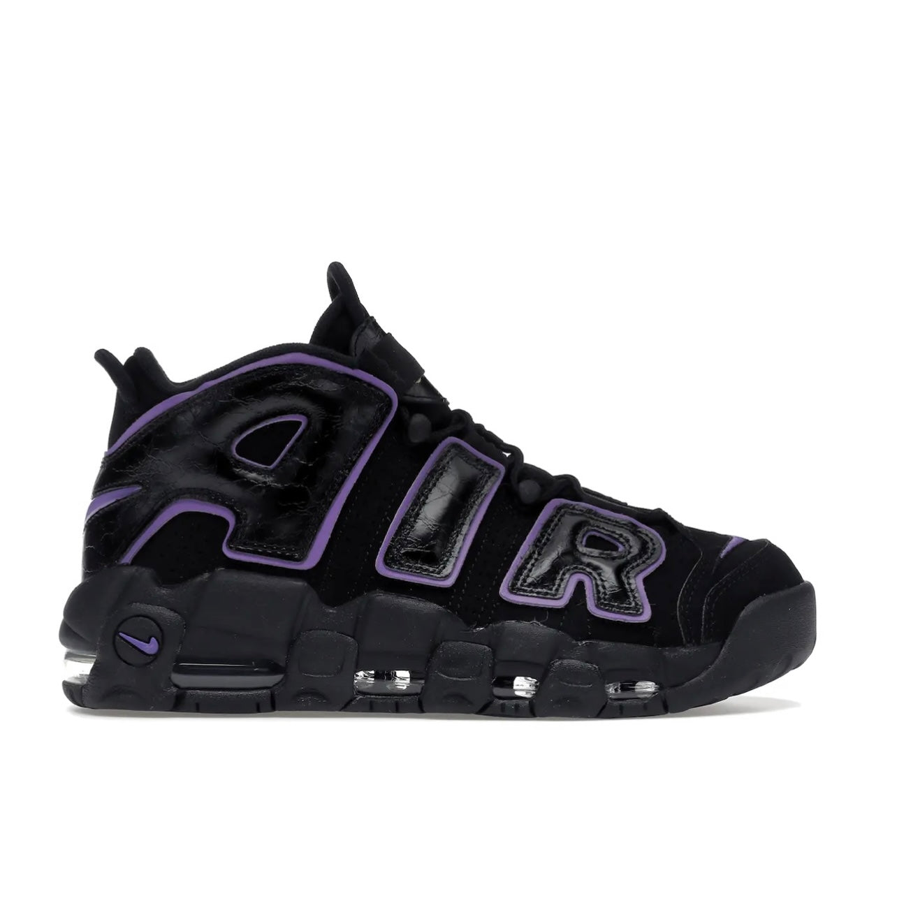 Nike Uptempo Black Purple