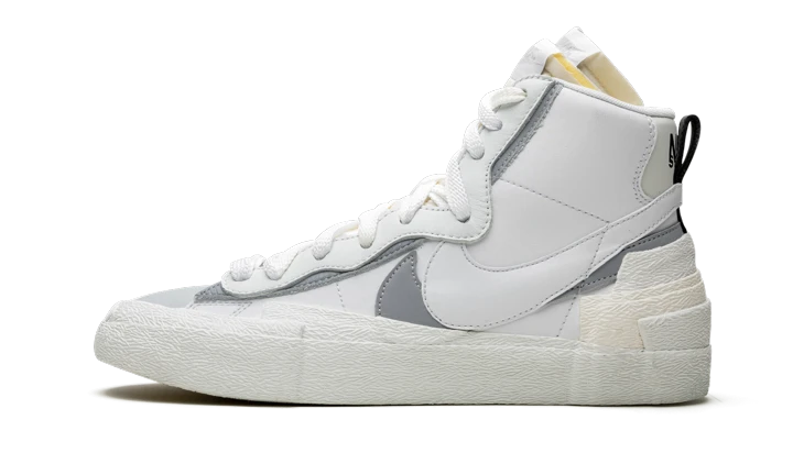 Nike Blazer Mid Sacai White Grey