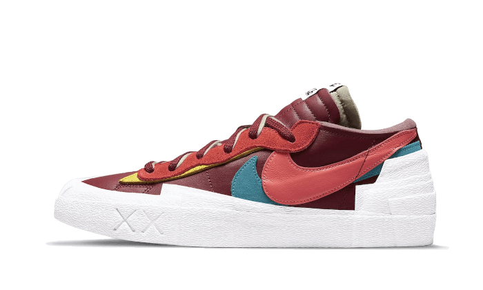 Nike Blazer Low Sacai Kaws Team Red